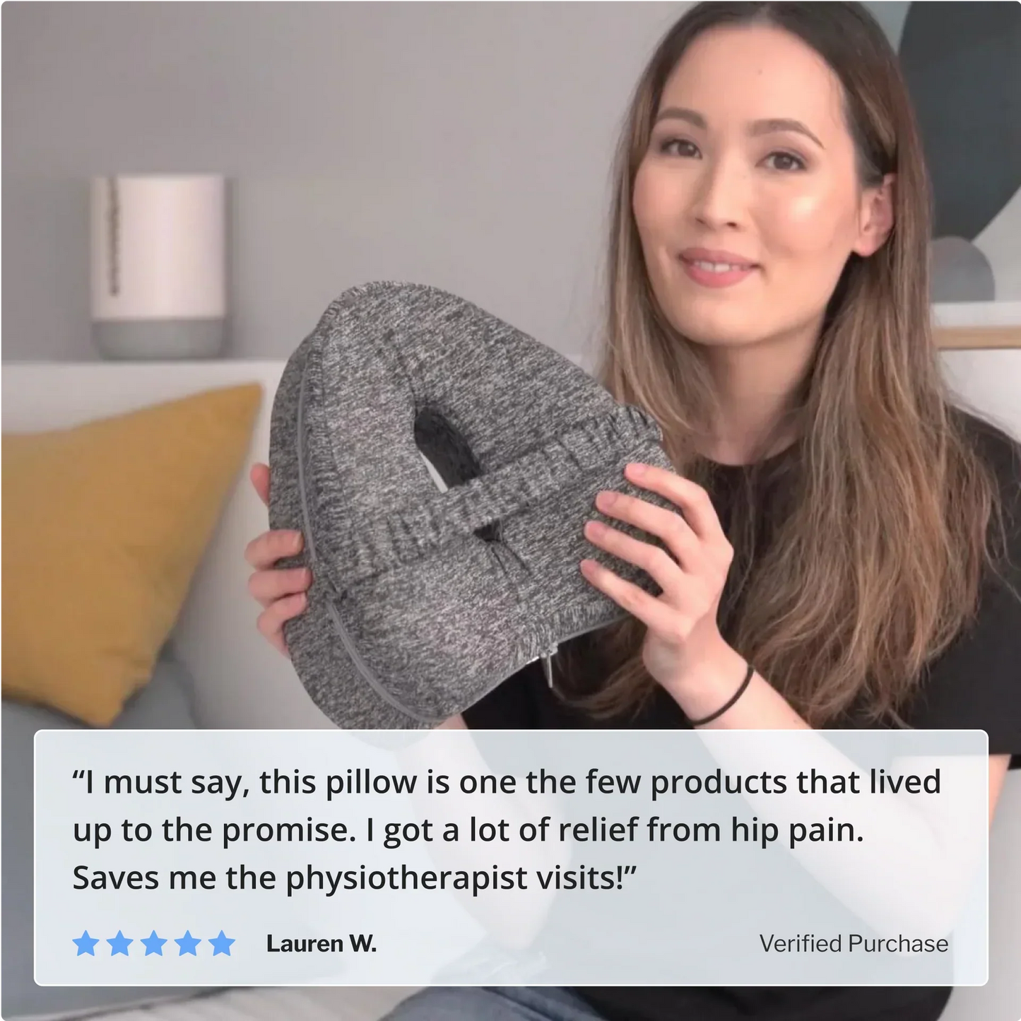 Alignment Pillow- Relieve Hip Pain & Sciatica